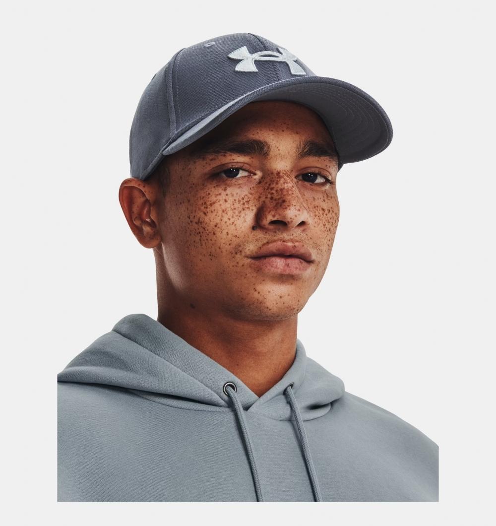 Under Armour Men's UA Blitzing Caps Herre, Grå
