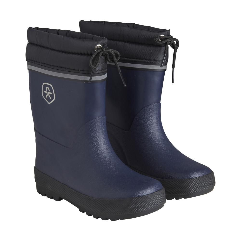 Color kids Thermal Wellies termostøvler junior, Total Eclipse