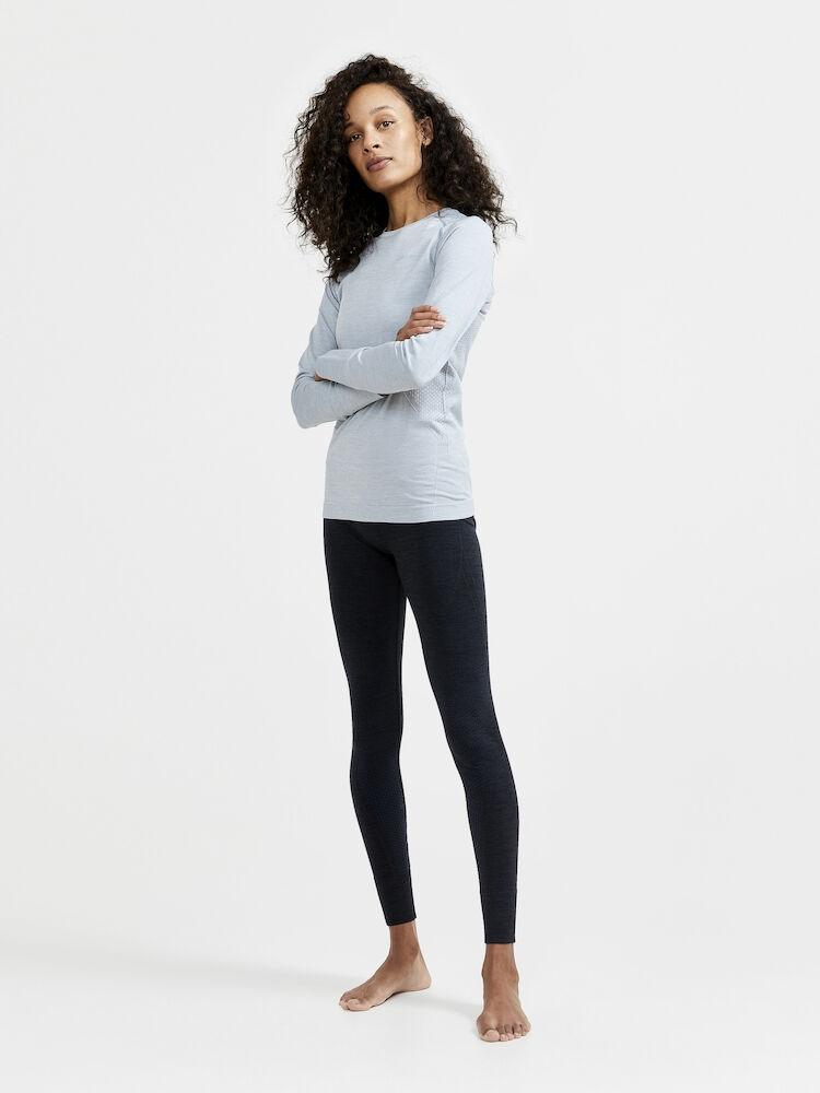 Craft CORE Dry Active Comfort LS W langermet treningstrøye / undertrøye Dame, Sulfur