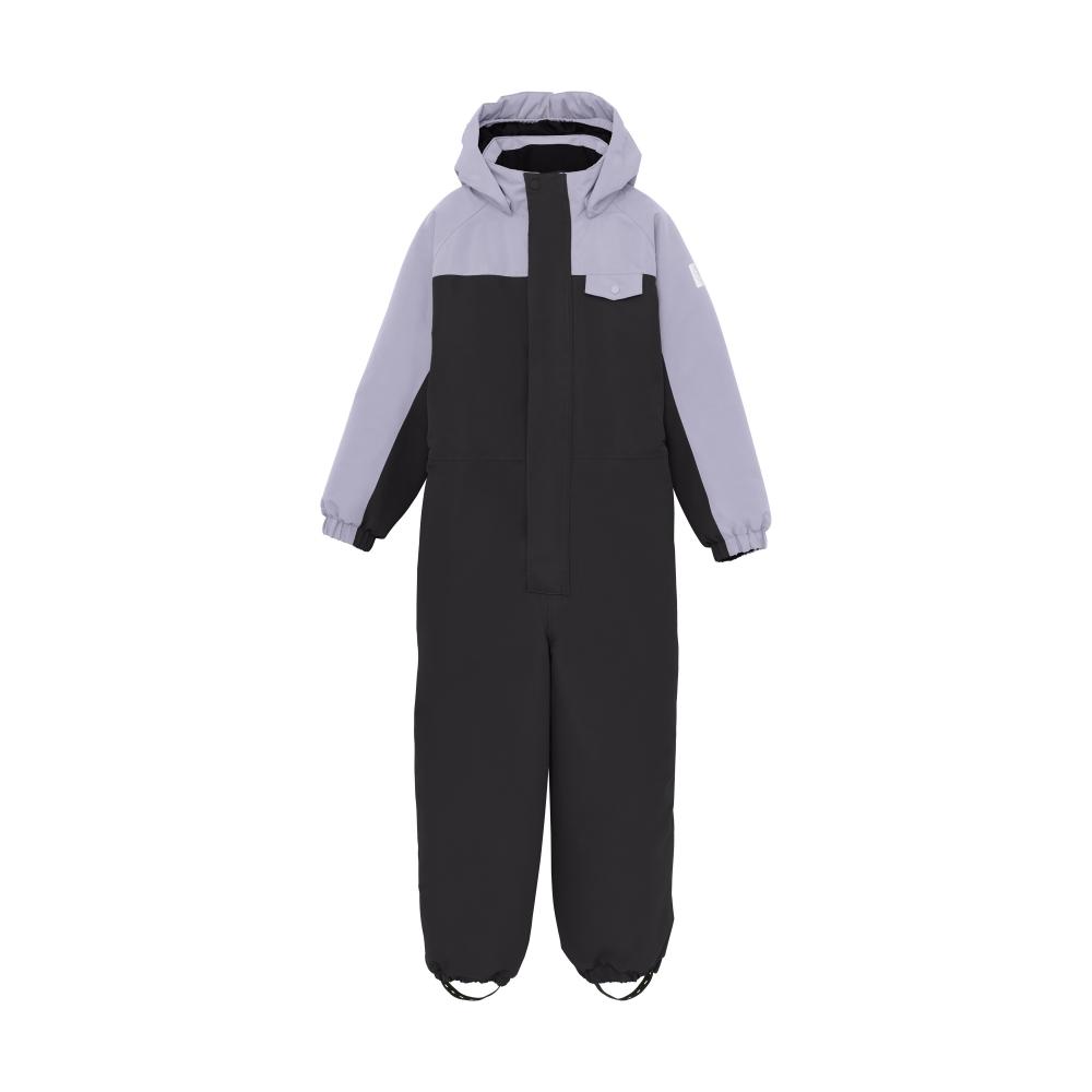Color Kids Coverall W. Contrast All seams Taped heldress til Junior, Languid Lavender