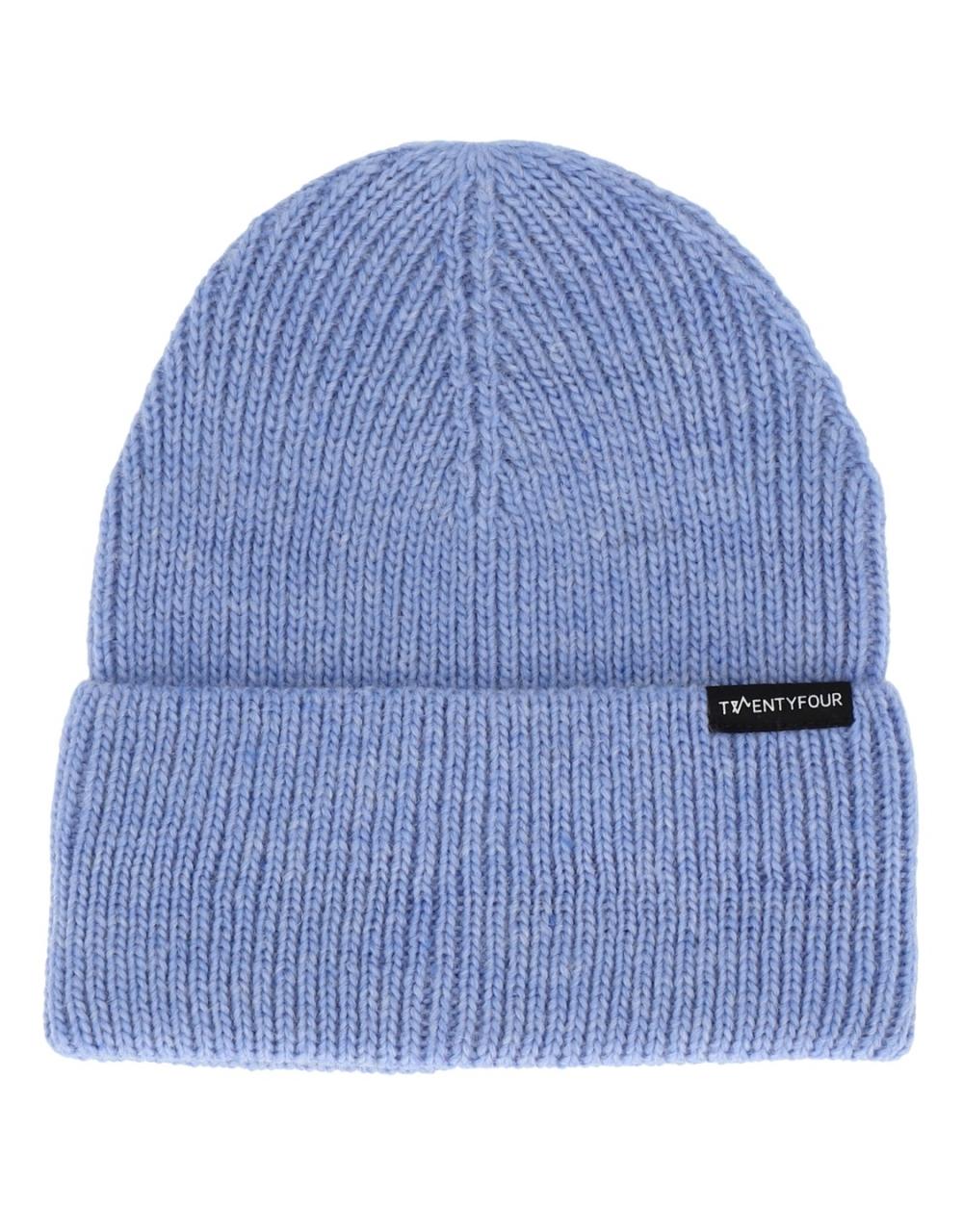 Twentyfour Mode Rib Lue til Dame, Pastellblå