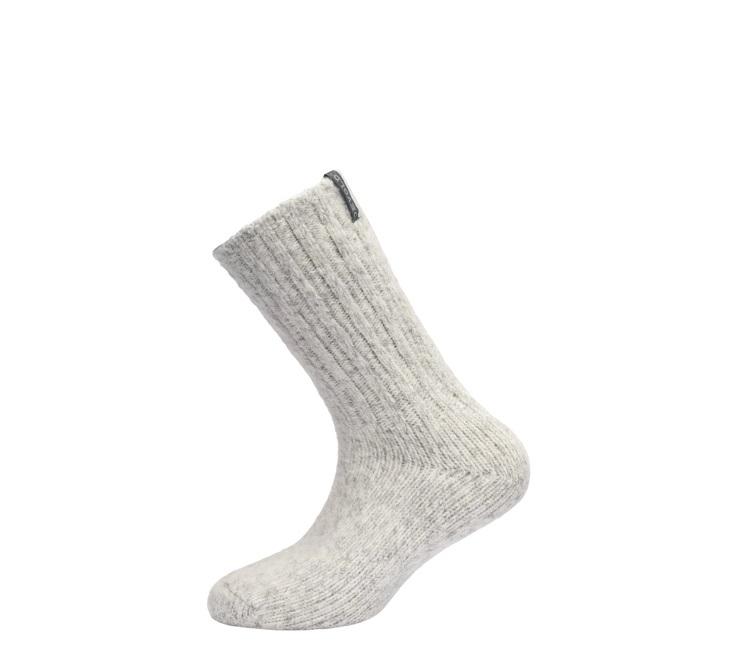 Devold Nansen Wool Sock Junior, Grey Melange