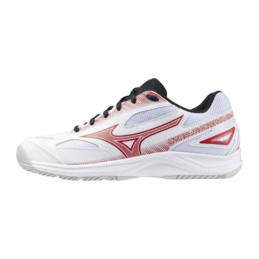 Mizuno Stealth Star 2 Jr Til Barn, Hvit/Rød/Sort