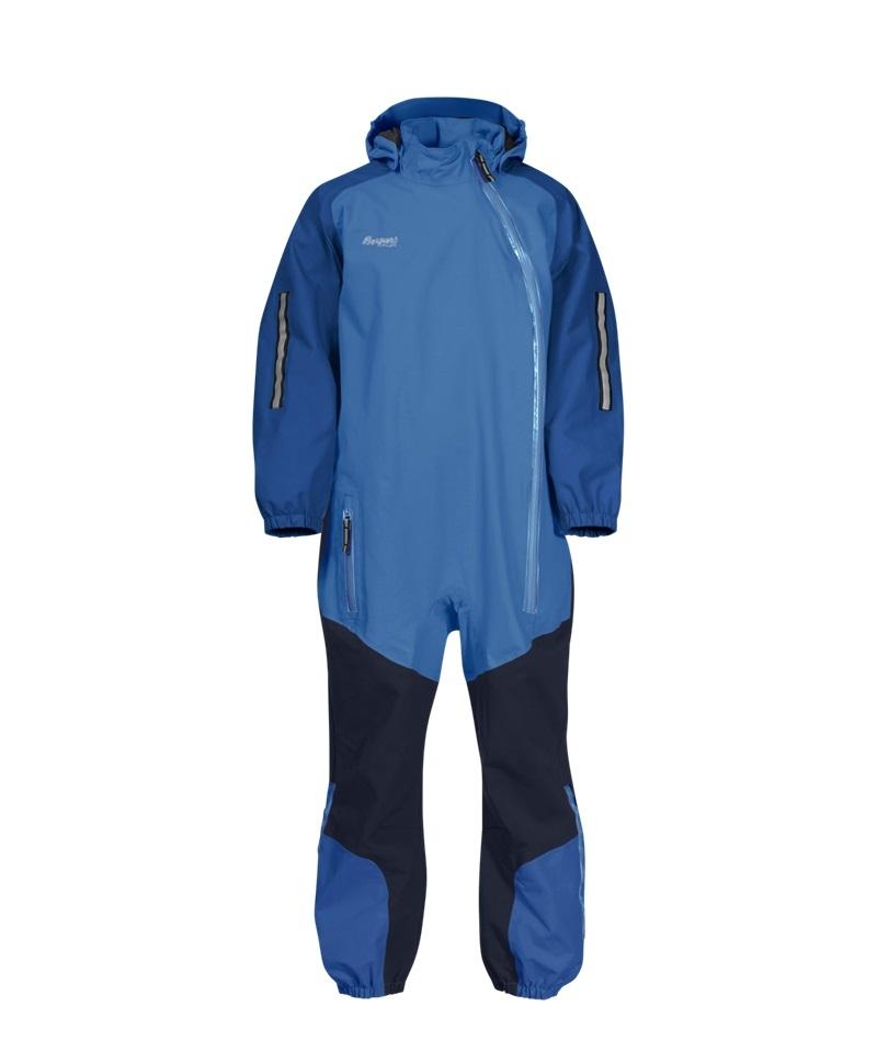 Bergans Lilletind Kids Coverall heldress til barn, Riviera Blue