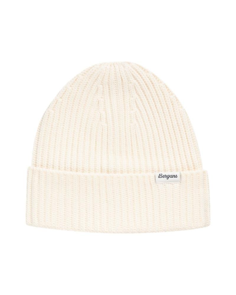 Bergans Nordmarka Merino Beanie, Vanilla White