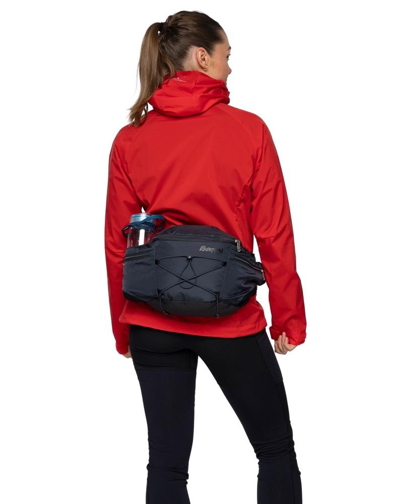 Bergans Driv Hippack 6, Black/Dark Shadow Grey