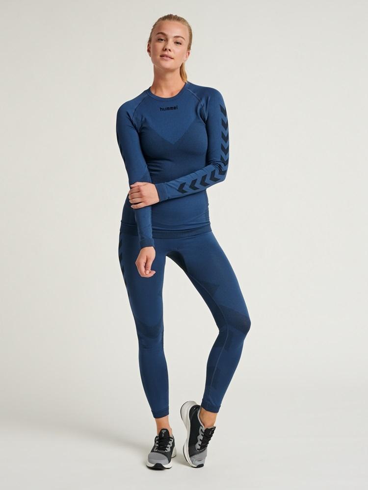 Hummel HMLFirst Seamless Training Tights, Dark Denim