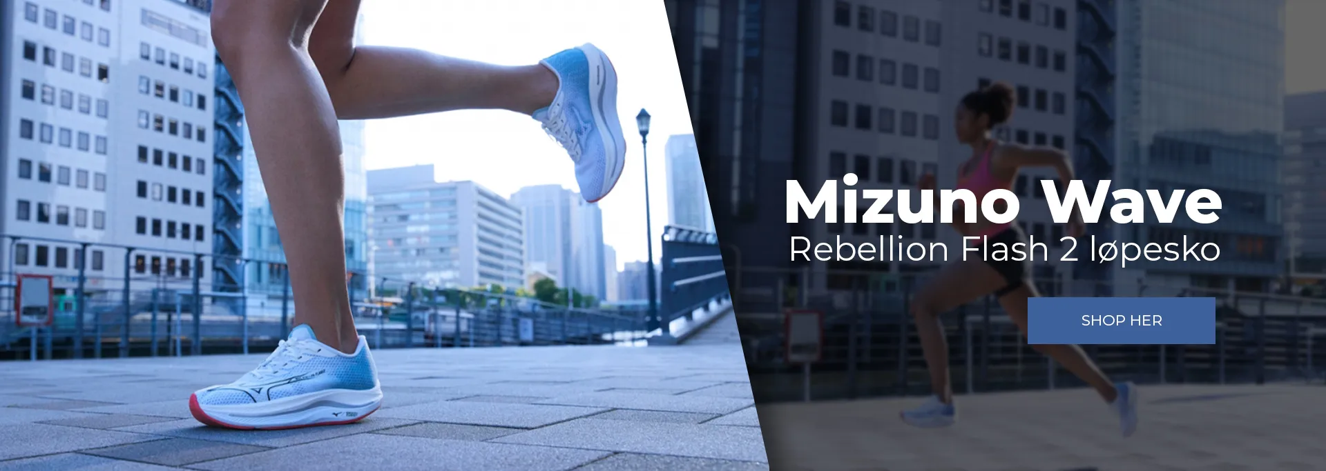 Mizuno Wave Rebellion Flash 2 Løpesko Dame