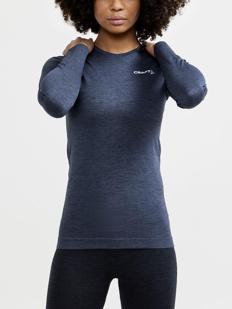 Craft CORE Dry Active Comfort LS langermet treningstrøye / undertrøye Dame, Blaze