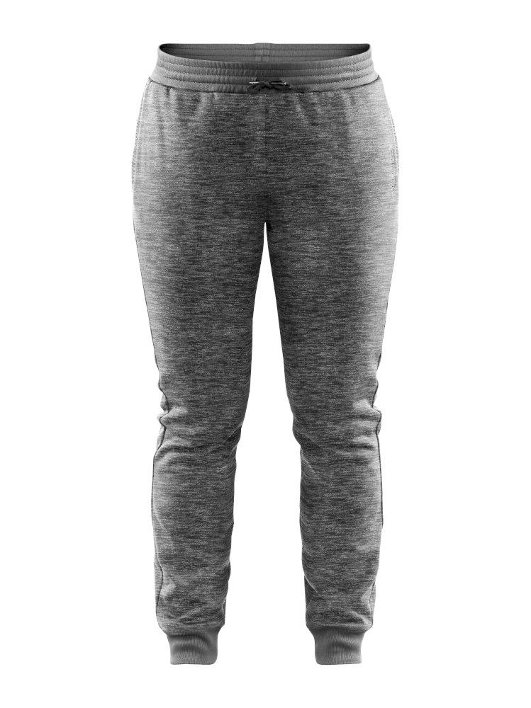 Craft Leisure Sweatpants joggebukse Dame, Dark Grey Melange