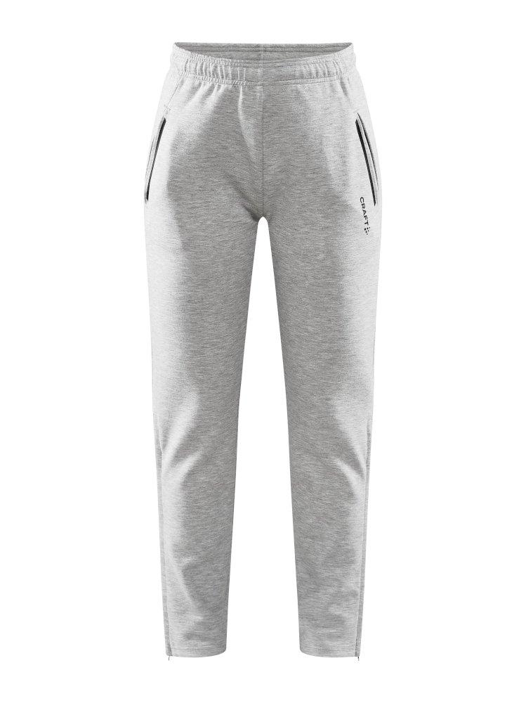 Craft CORE Soul Zip Sweatpants joggebukse Dame, Grey Melange