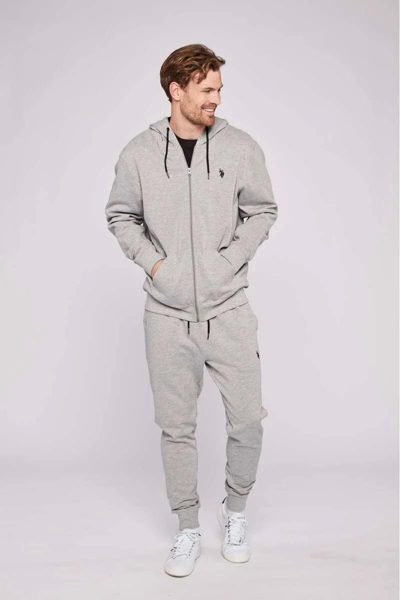 U.S. Polo Ashlar Sweatpants Joggebukse Herre, Grey Melange