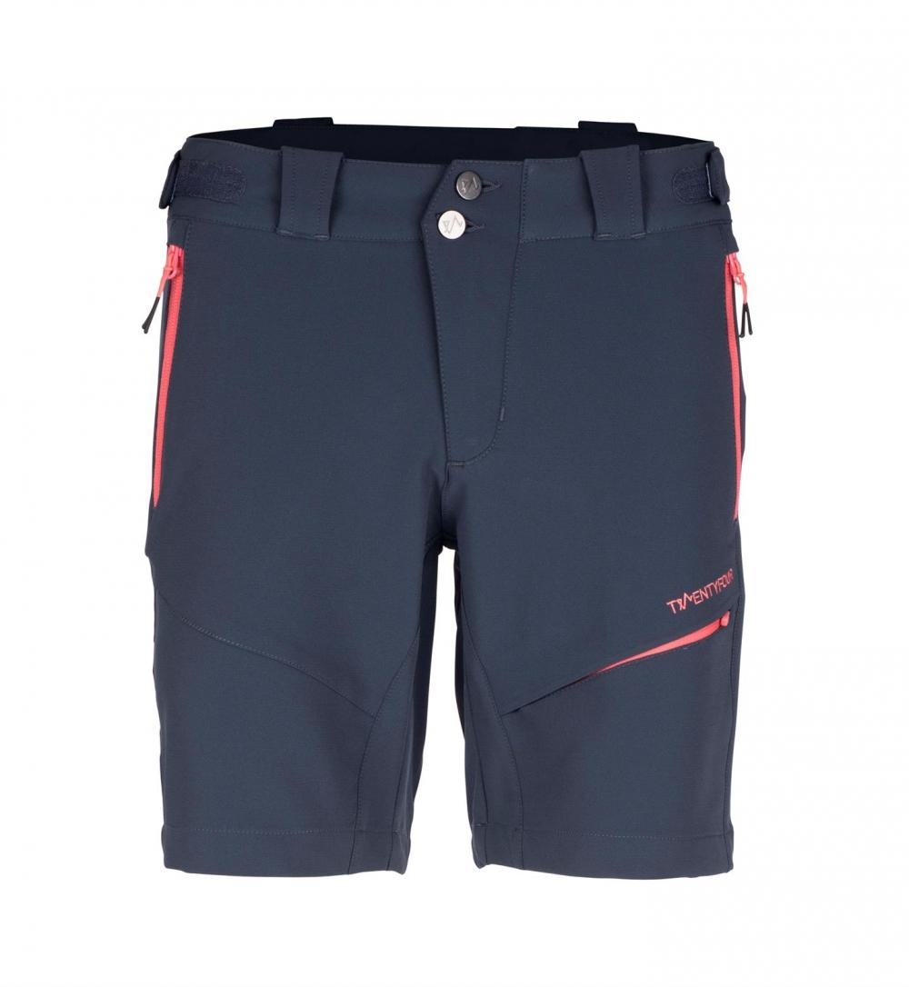 Twentyfour Flåm Ls Shorts Dame, Blekkblå 