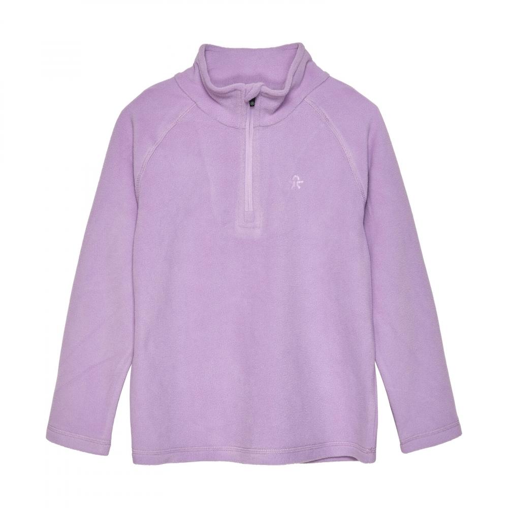 Color Kids Fleece Pulli Fleece halfzip-genser Junior, violet tulle